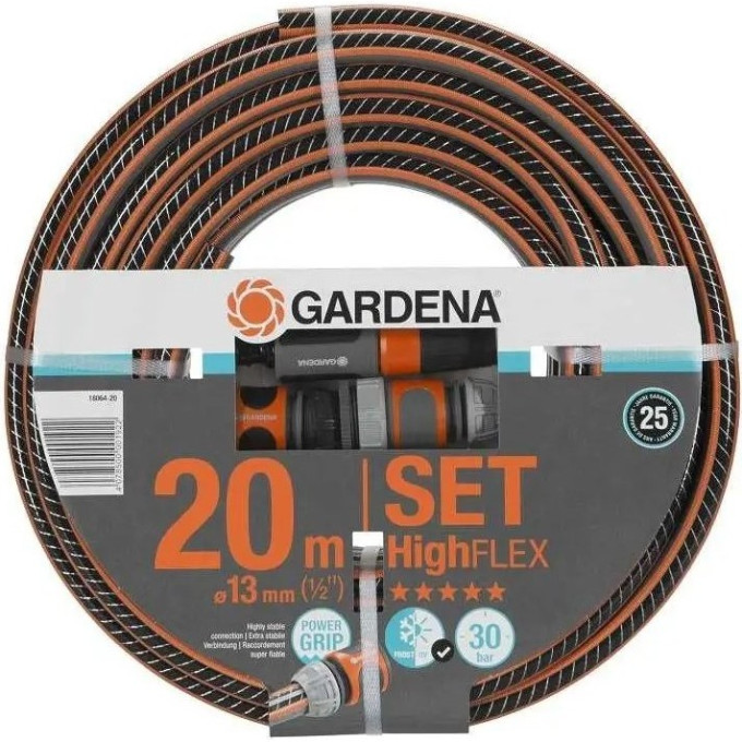 Шланг с комплектом для полива GARDENA HIGHFLEX 13 мм (1/2